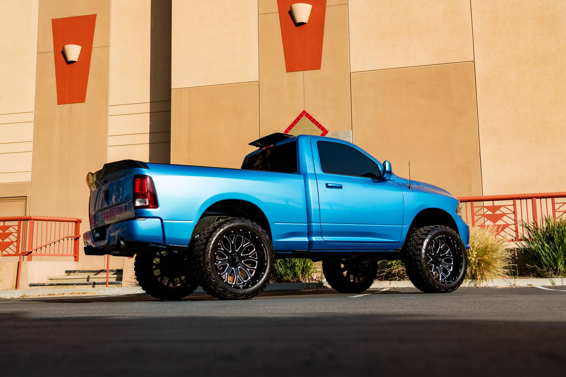 HardRock Offroad Aftermarket Offroad Wheels On a Lifted Dodge RAM 1500