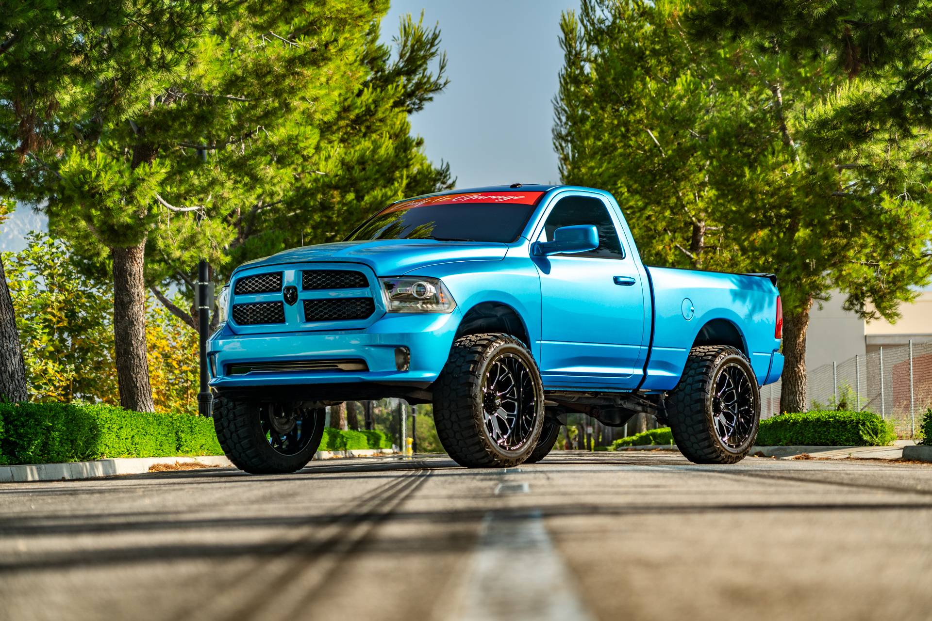 HardRock Offroad Aftermarket Offroad Wheels On a Lifted Dodge RAM 1500