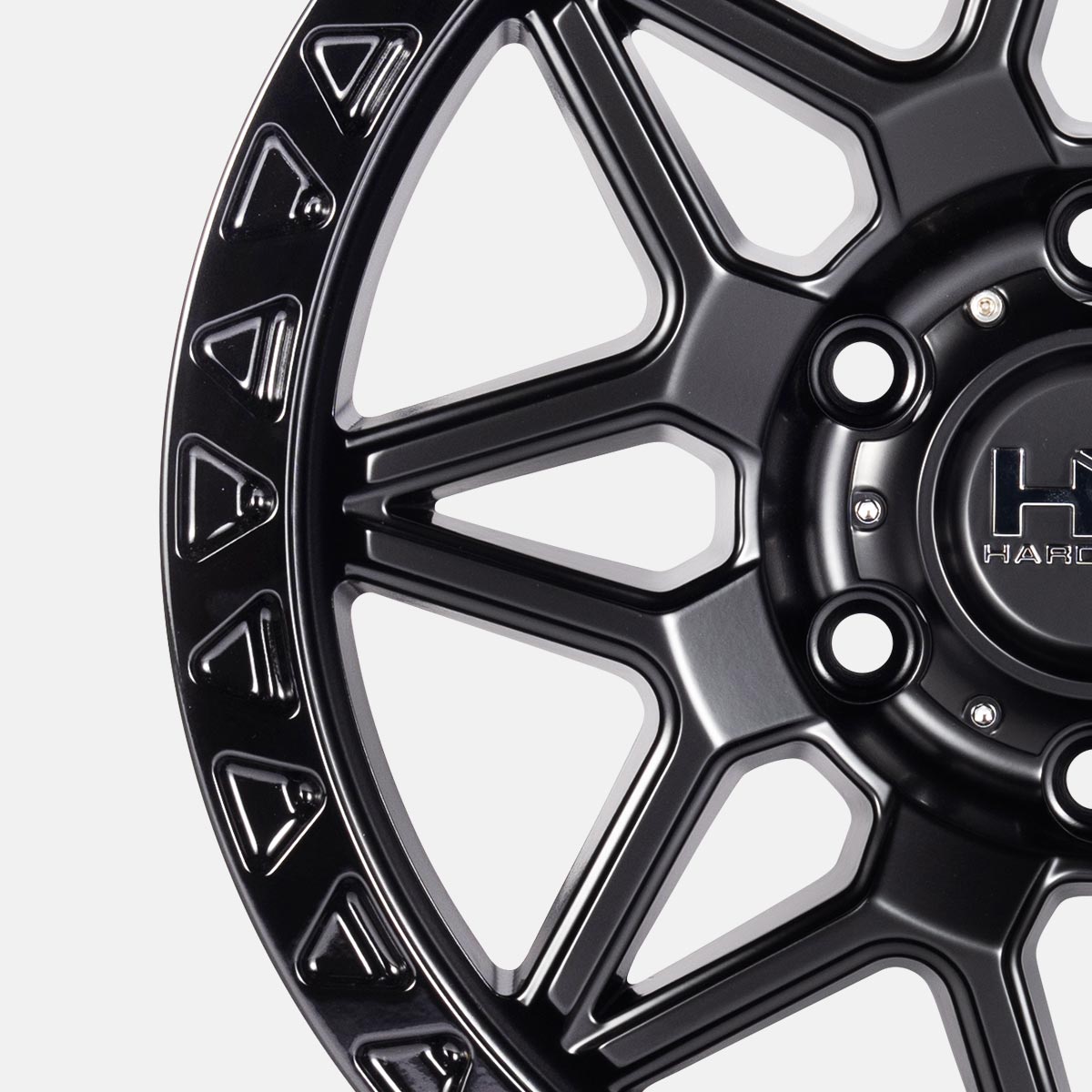 hardrock offroad h105n off road wheel spoke detail