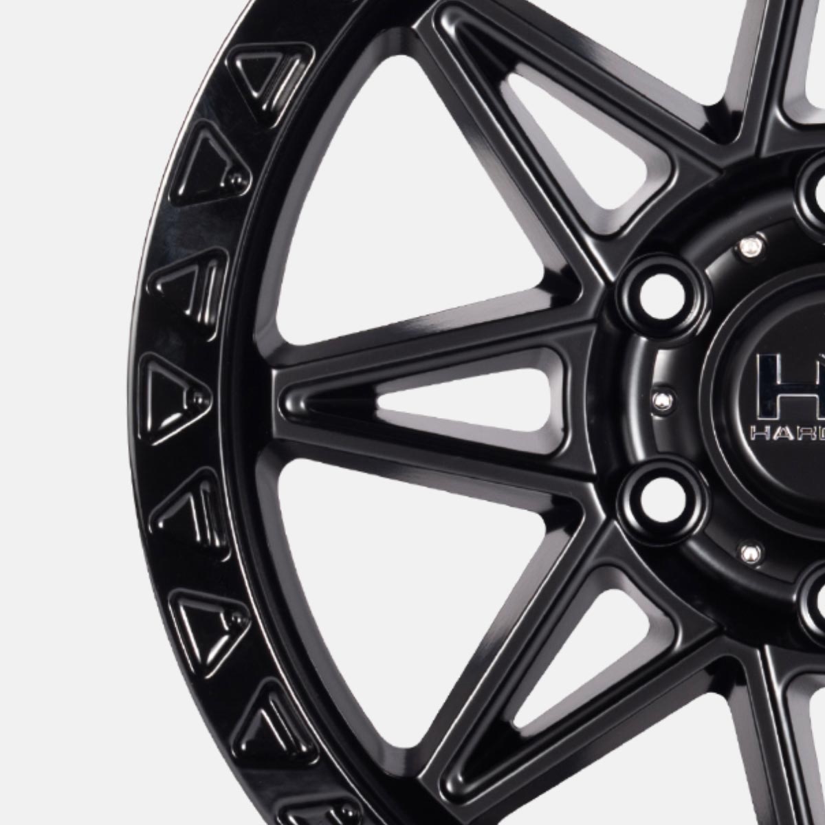 hardrock offroad h109n off road wheel spoke detail