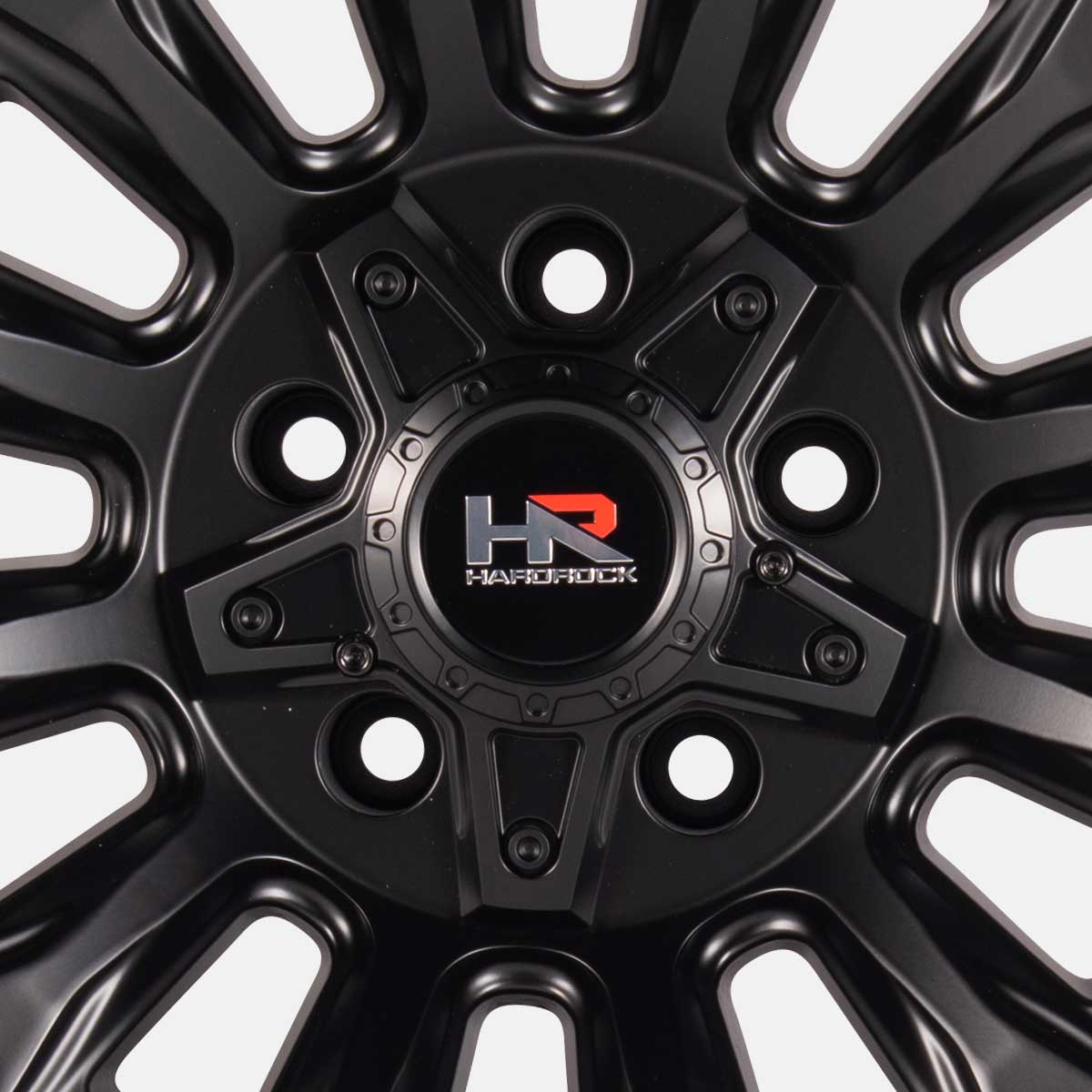 hardrock offroad h110 off road wheel spoke cap detail