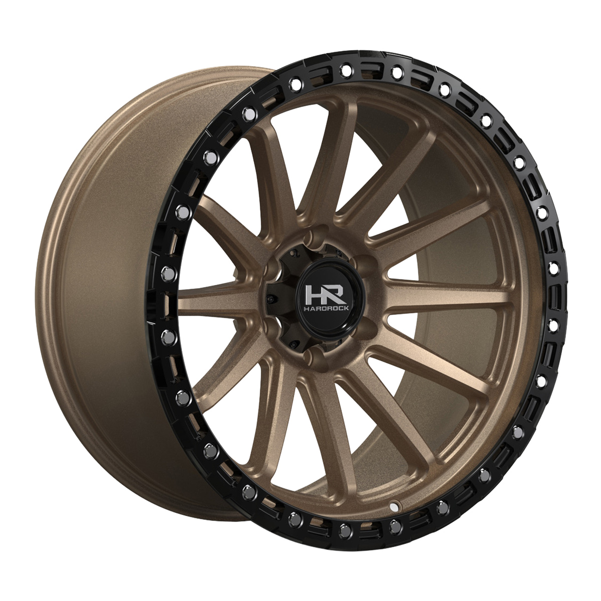 hardrock offroad h113 off road wheel satin bronze