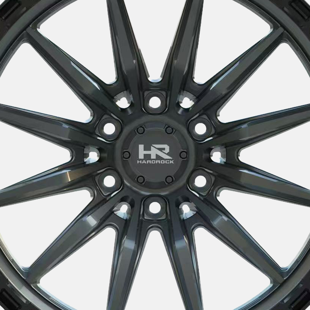 hardrock offroad h114 off road wheel spoke cap detail