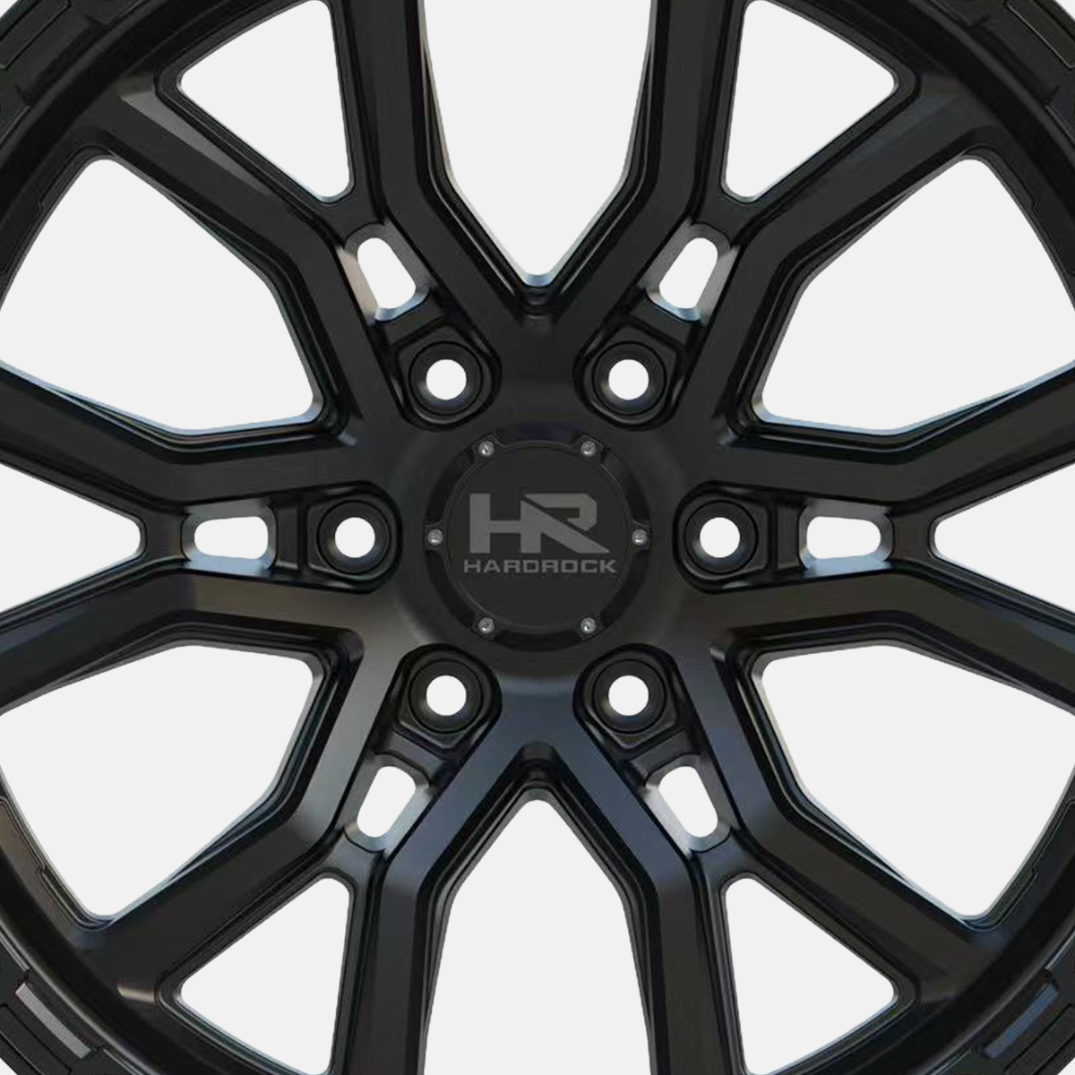 hardrock offroad h115 off road wheel spoke cap detail