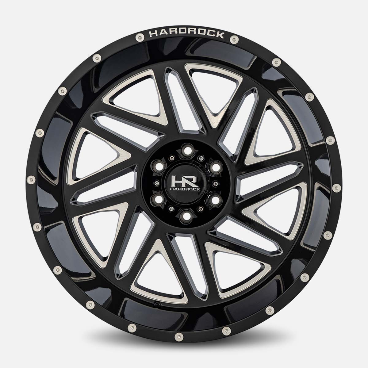hardrock offroad h501 truck wheel front