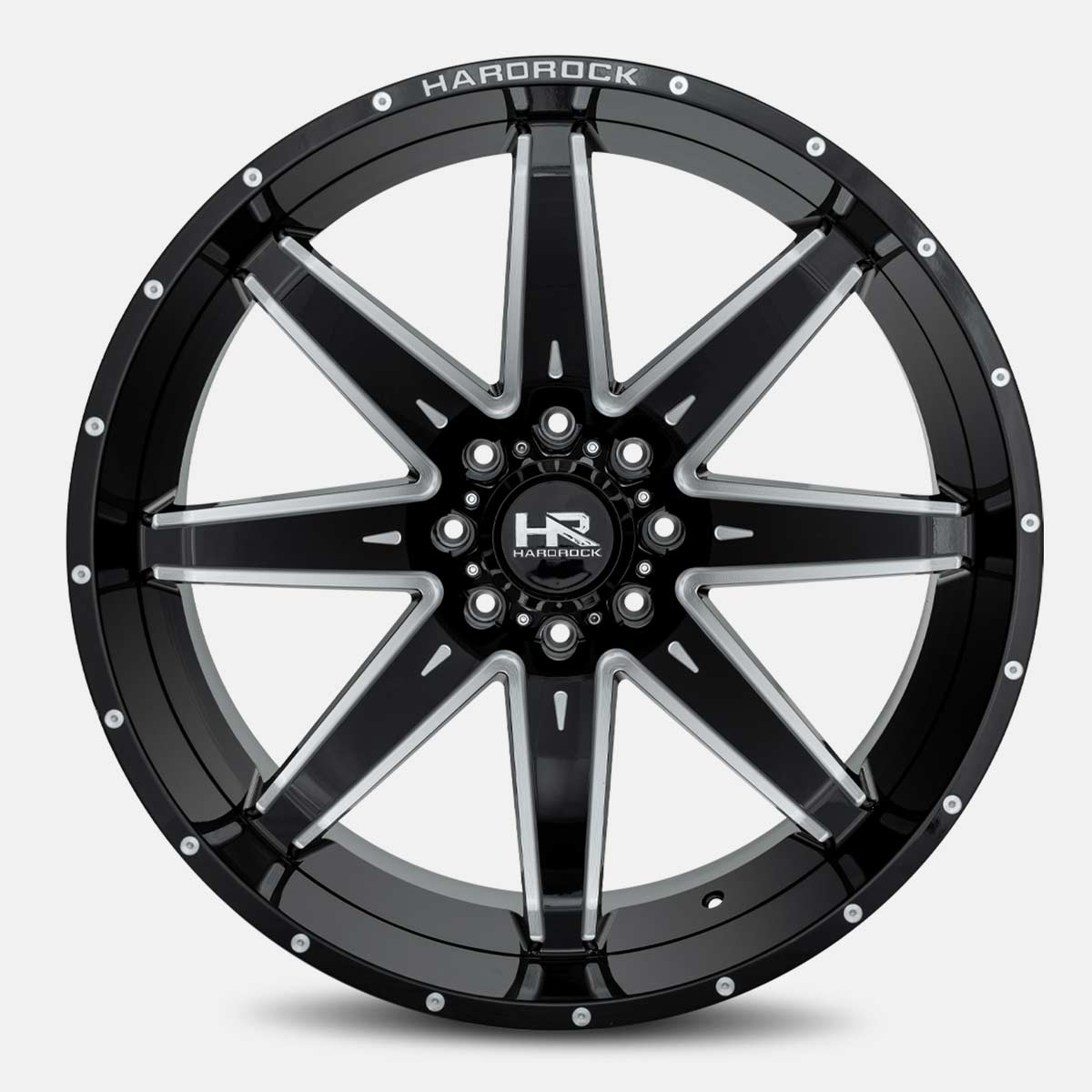 hardrock offroad h502 truck wheel front