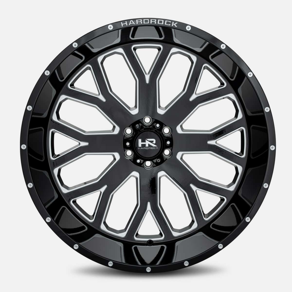 hardrock offroad h504 truck wheel front