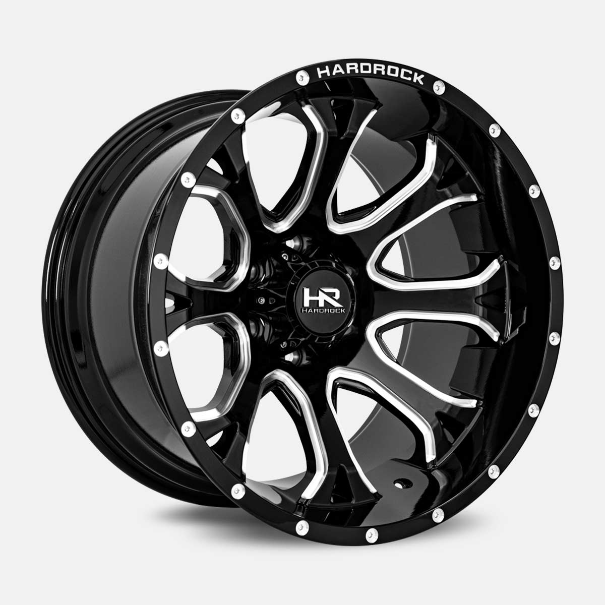 hardrock offroad h505 truck wheel angle right