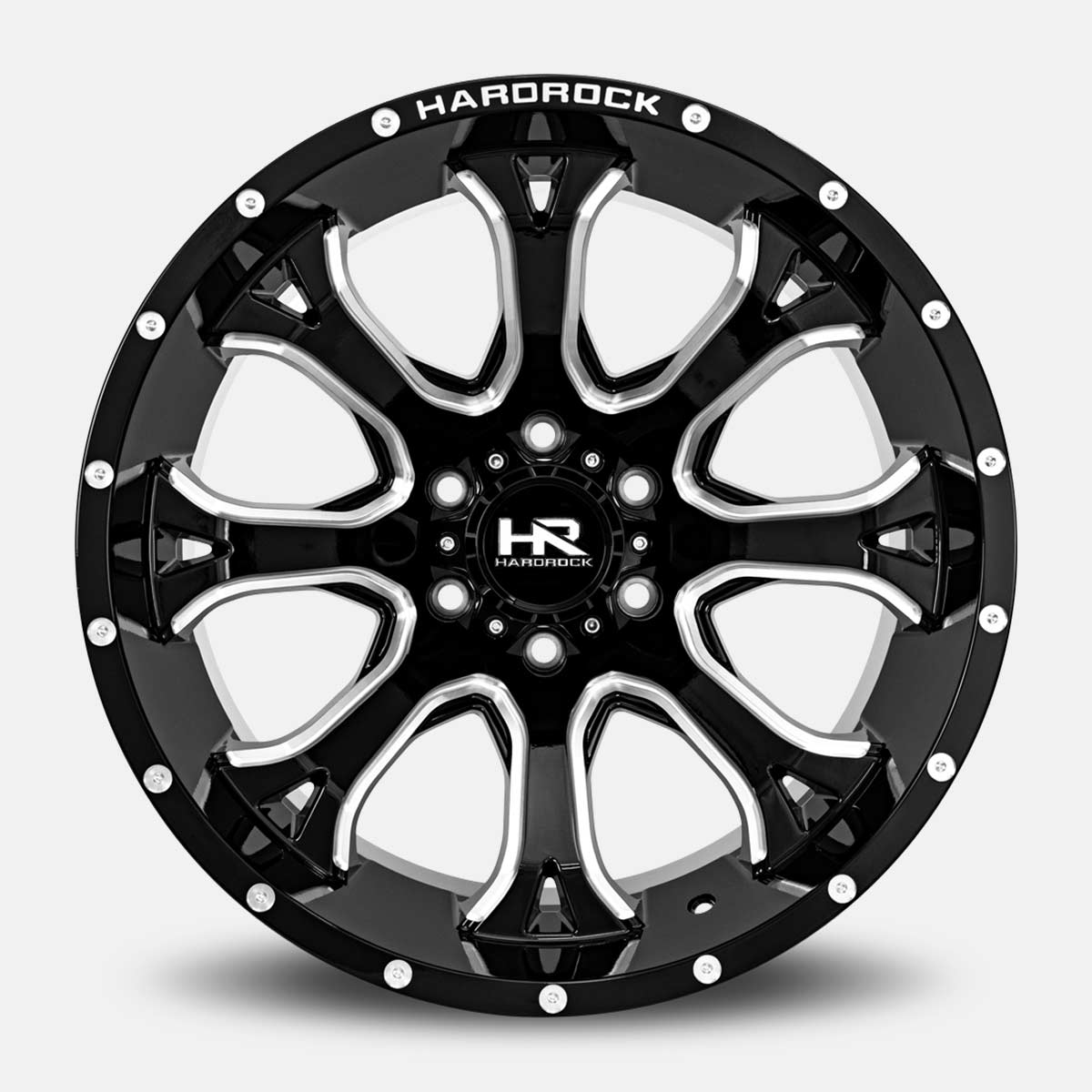 hardrock offroad h505 truck wheel front