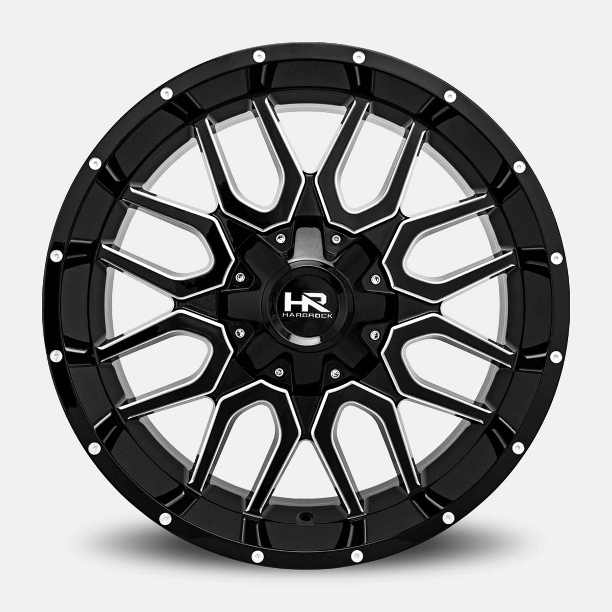 hardrock offroad h709 truck wheel front