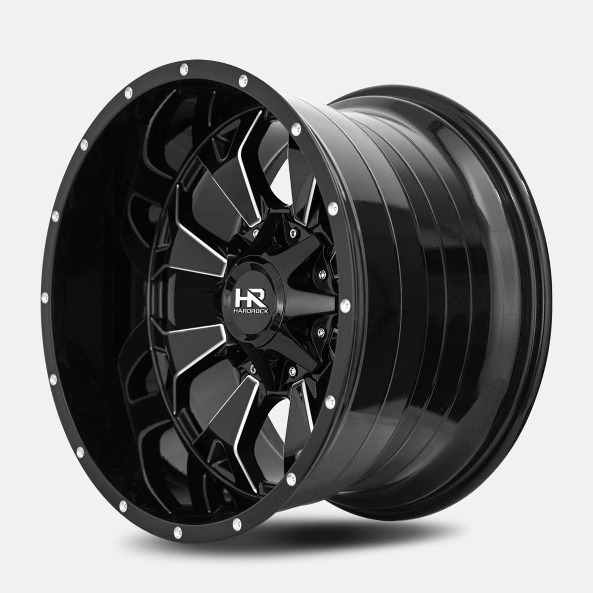 hardrock offroad h711 truck wheel angle left