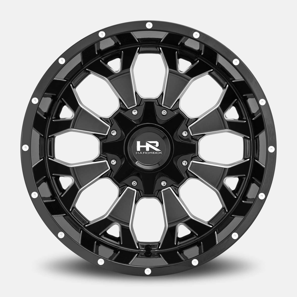 hardrock offroad h711 truck wheel front