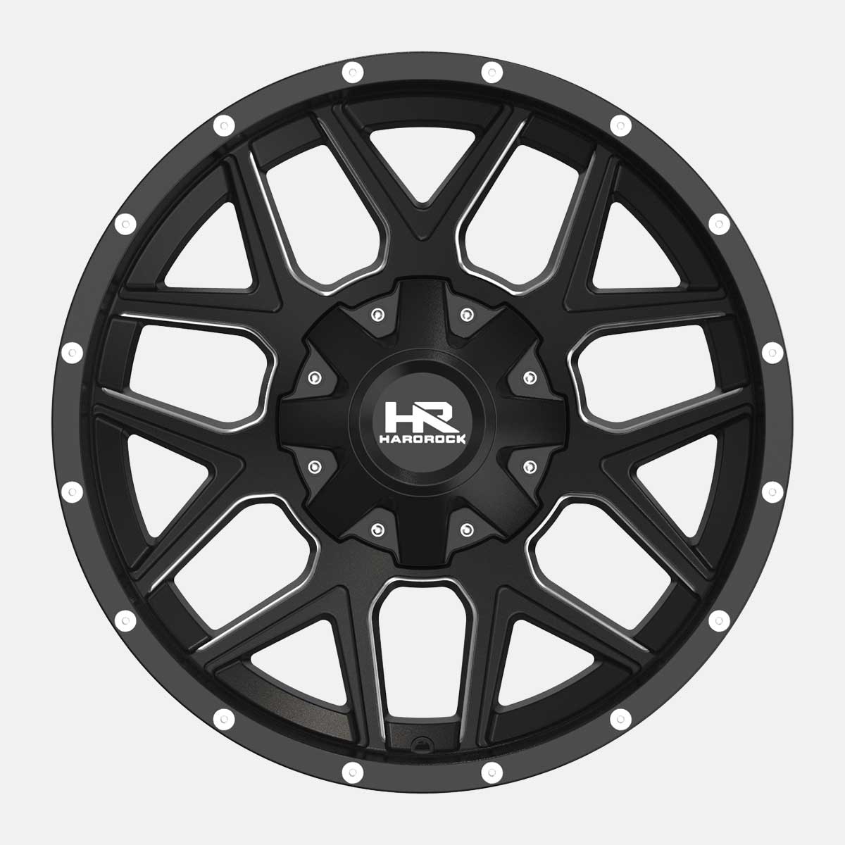 hardrock offroad h716 truck wheel front