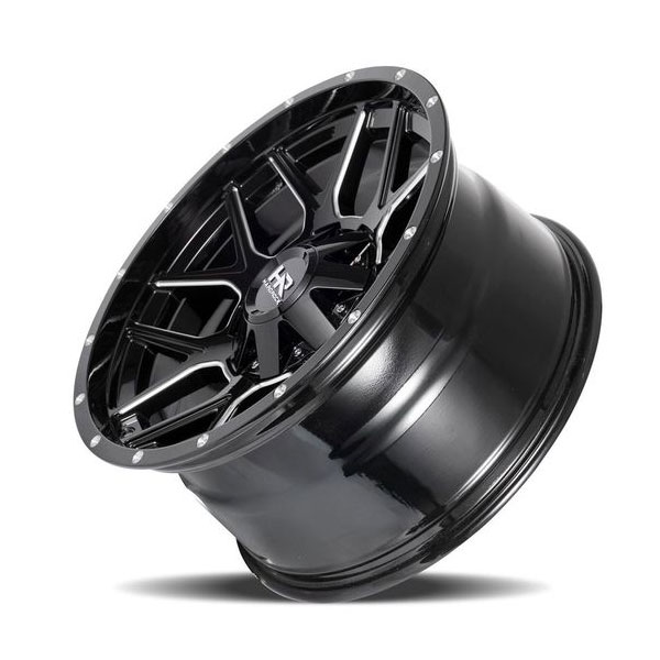 hardrock offroad h716 truck wheel angle left