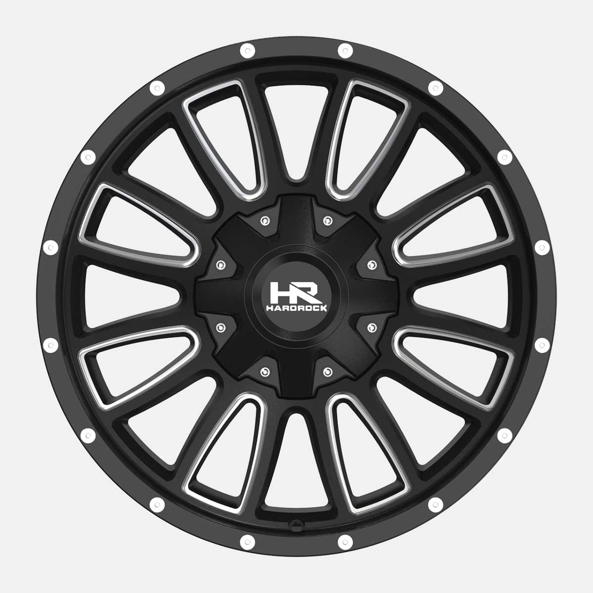 hardrock offroad h717 truck wheel front