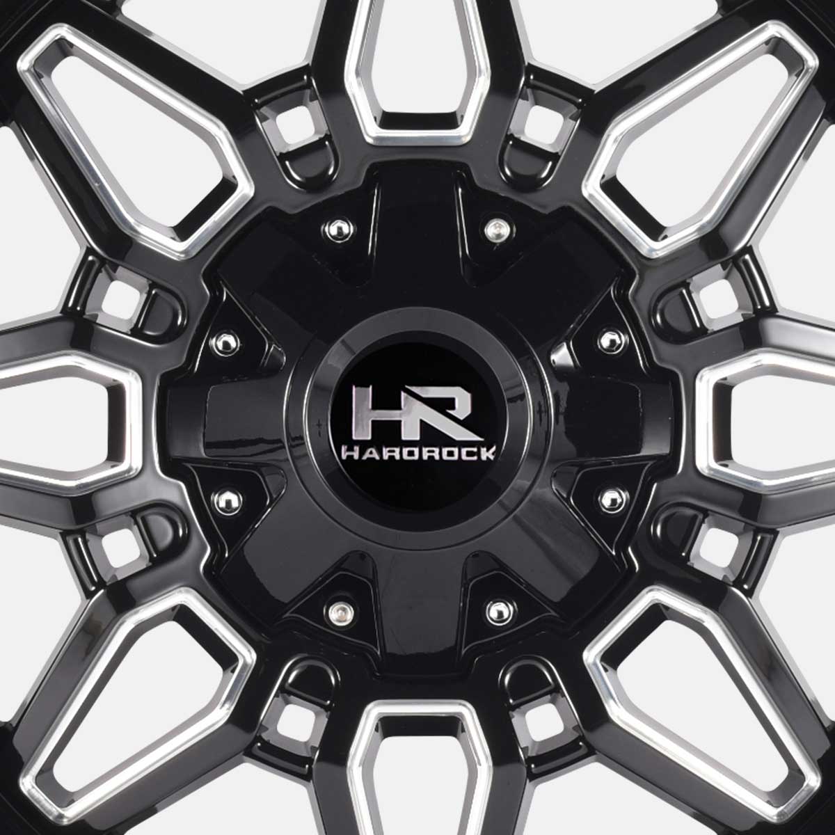 hardrock offroad h718 truck wheel detail