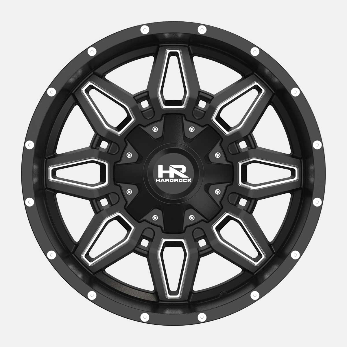 hardrock offroad h718 truck wheel front