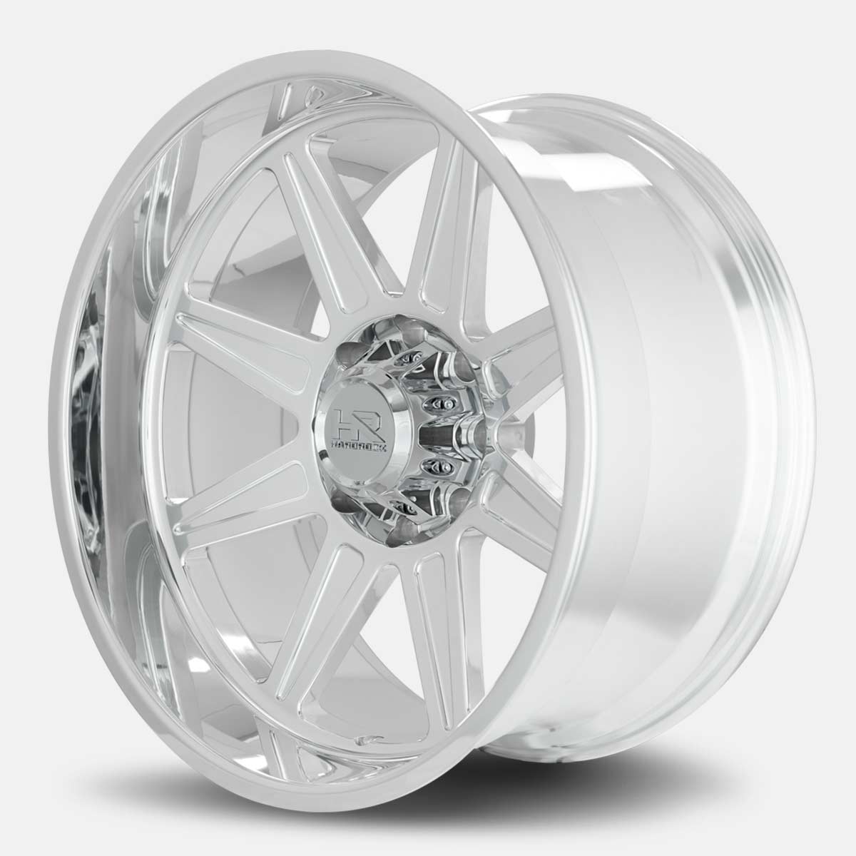 hardrock offroad h906 concave forged truck wheel angle left